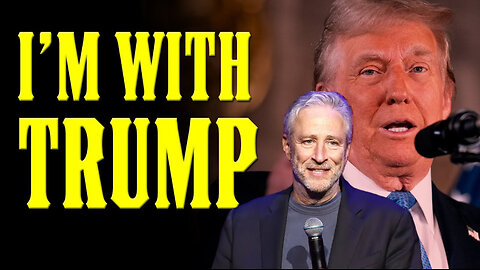 Jon Stewart Goes FULL MAGA!! Praises Trump & DESTROYS Democrats CORRUPTION!!
