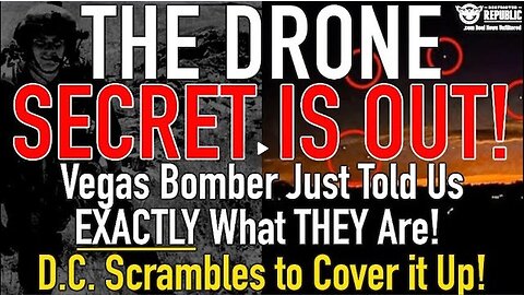 Drone Secret Exposed! Vegas Bomber Reveals the Truth – DC Rushes to Cover It Up!