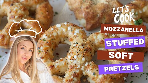 Mozzarella Stuffed Soft Pretzels That Will Blow Your Mind