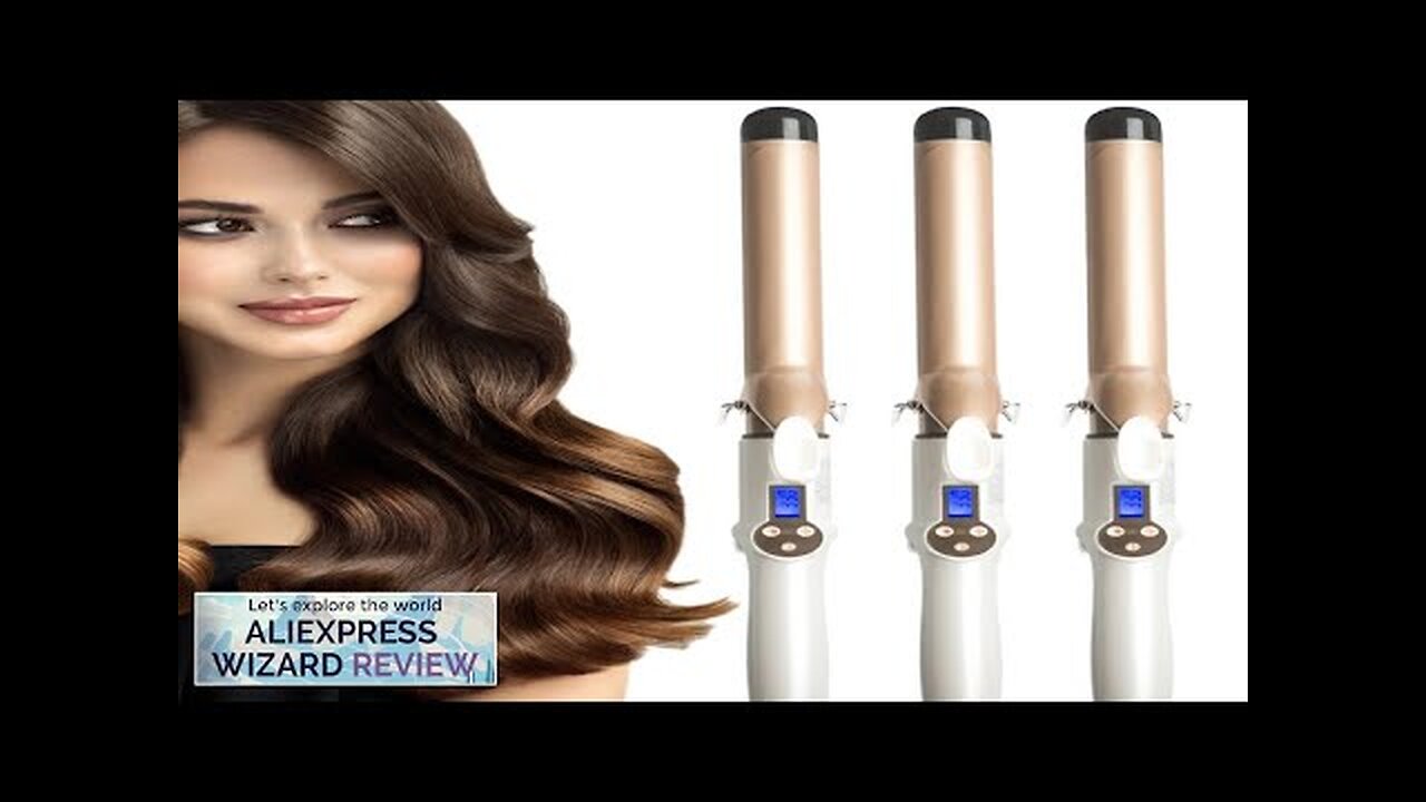 Ceramic Barrel Hair Curlers Automatic Rotating Curling Iron For Hair Iron Curling Review