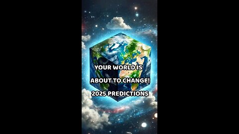 Your world is about to change forever. 2025 predictions.