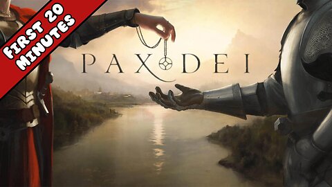 Pax Dei 1.0 - First 20 Minutes (No Commentary Gameplay)