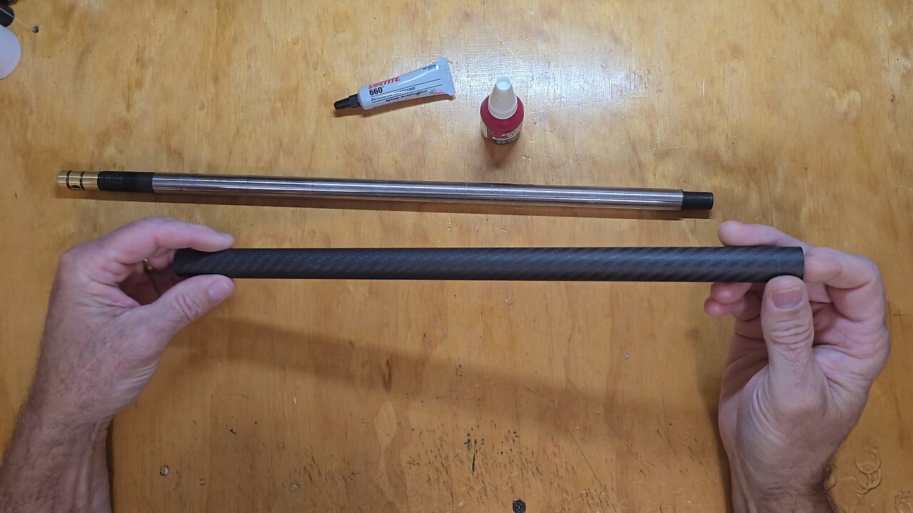 Applying Carbon Fiber To A Barrel
