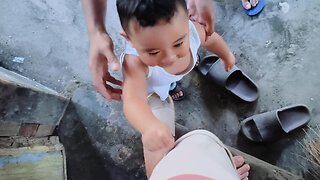 Isaiah's Adorable Slow-Motion Attack on Tito