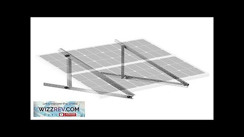 VEVOR 41-Inch Solar Panel Mount Brackets 0 90° Adjustable Tilt Mount Review