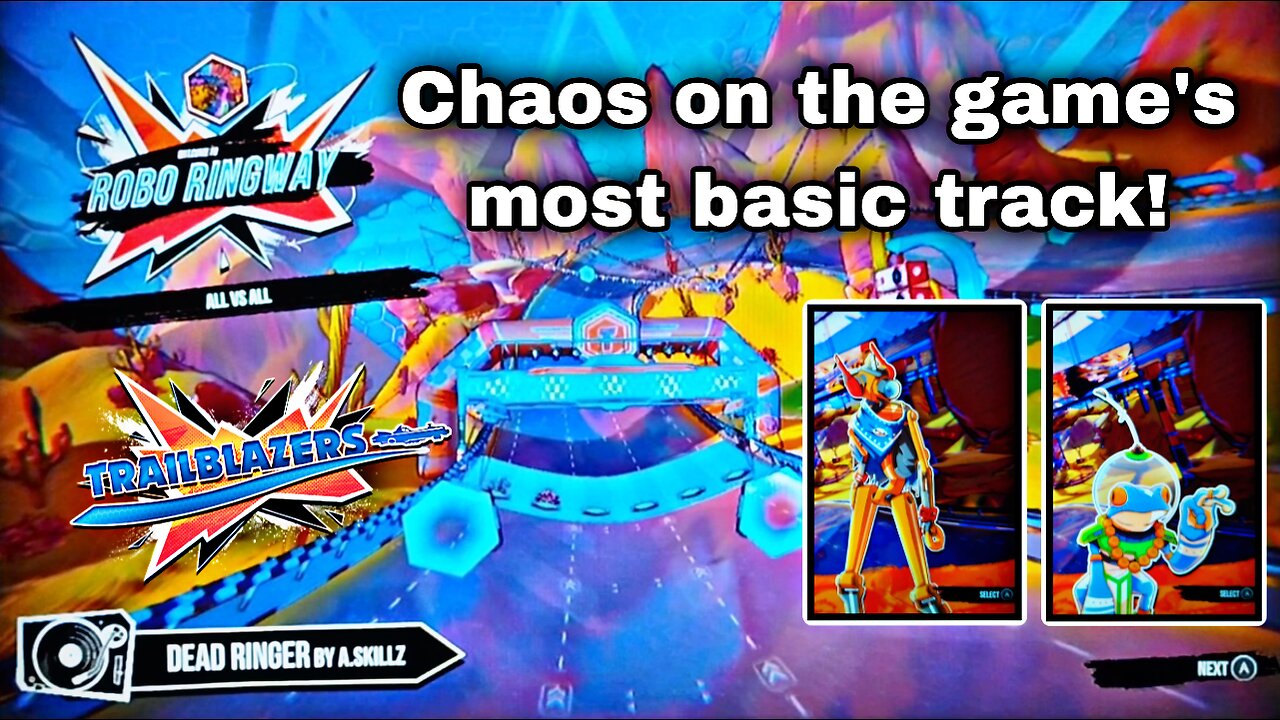 Switch Trailblazers G6, 2P local splitscreen on Robo Ringway, Volta Streamlined!