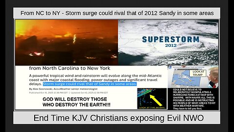 Storm surge could rival that of 2012 Sandy in some areas.