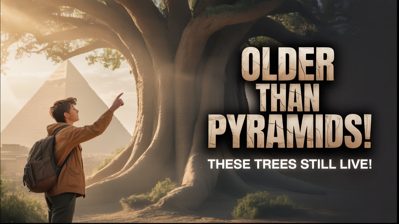 Older than pyramids Theses tress still live