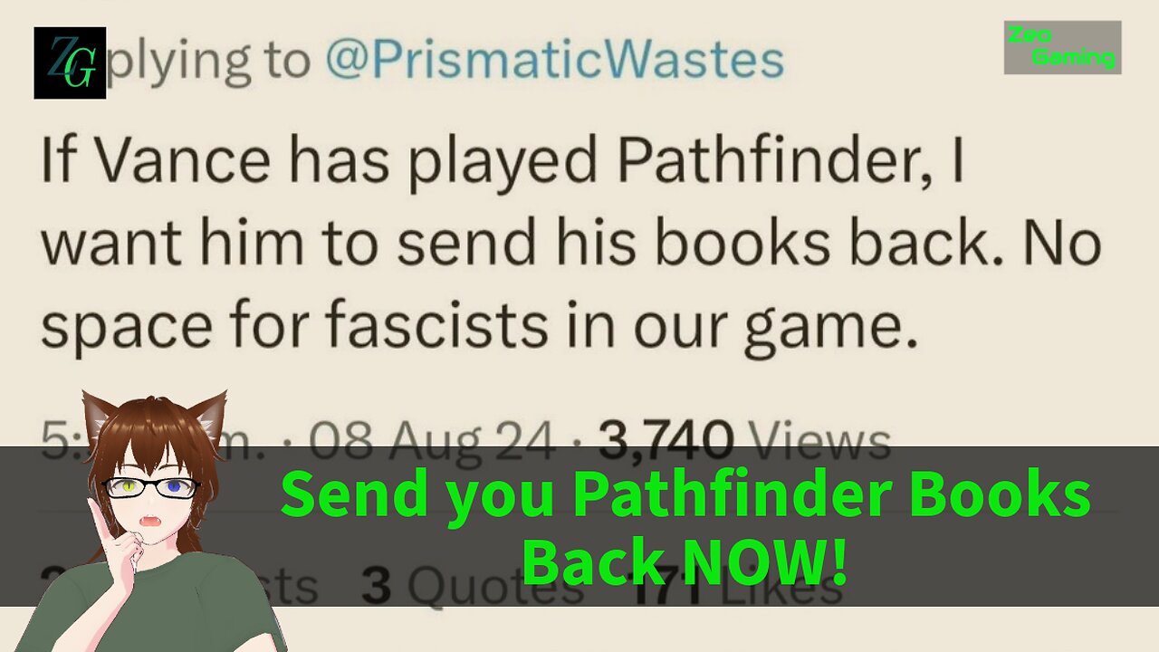 Pathfinder wants your stuff back!