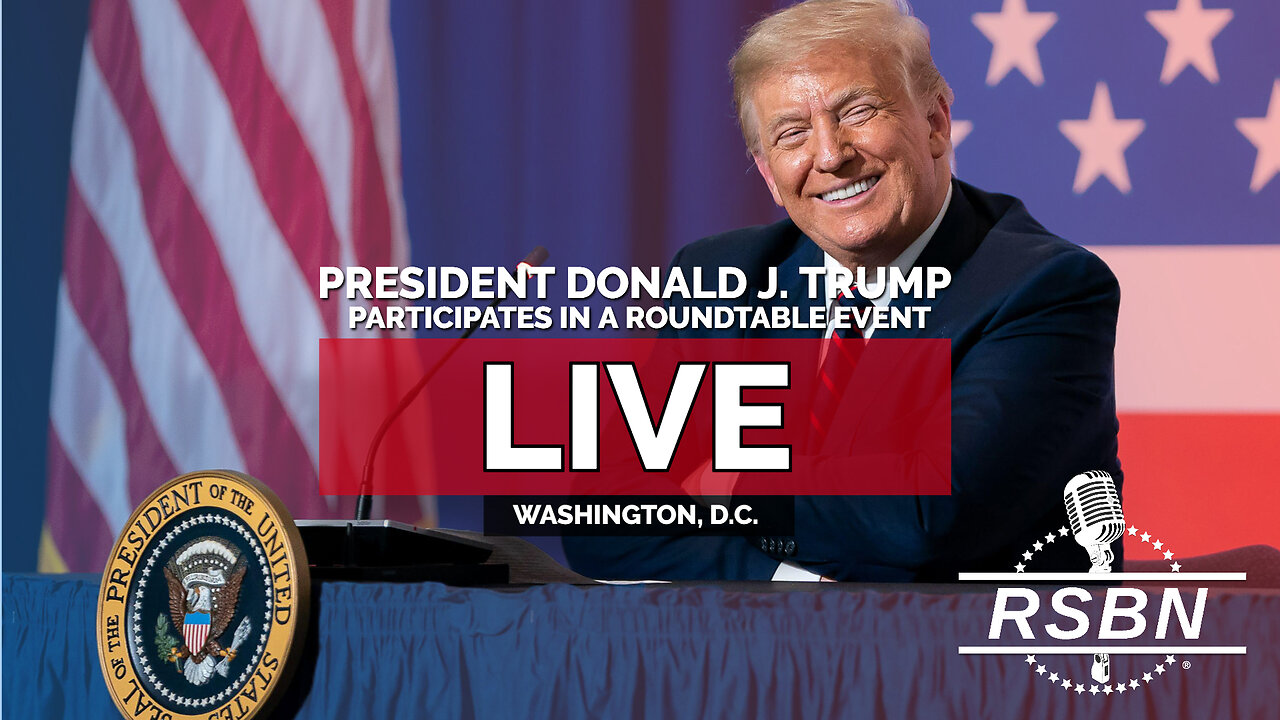 LIVE REPLAY: President Trump Participates in a Roundtable Event - 12/8/25