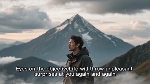 Eyes on the objective