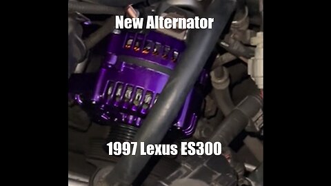 Alternator Upgrade For 1997 Lexus Es300