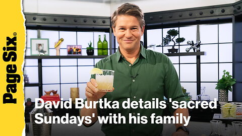 David Burtka details 'sacred Sundays' with Neil Patrick Harris and their twins