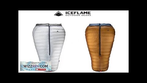 Ice Flame Yan Outdoor Camping UL Hatless Sleeping Bag Ultralight 7D Goose Review