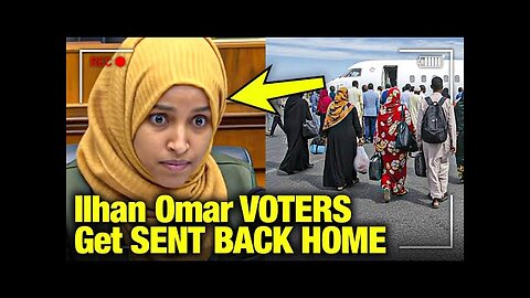 Breaking: Ilhan Omar In Utter Terror As Thousands Of her Voters Just got Sent Back!!!