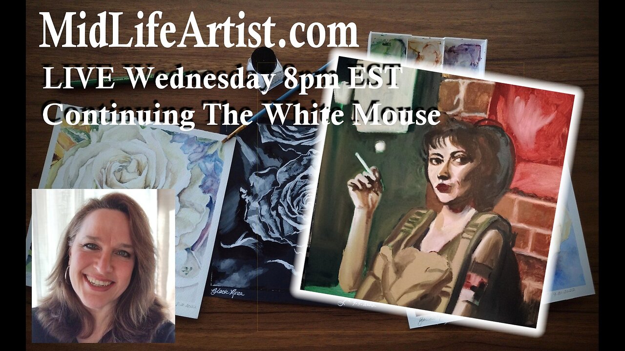 Watch Me Paint Livestream #WIPWednesday