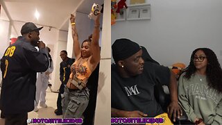 DuB’s Girlfriend Confronts Him After He’s Caught Dancing With Another Woman