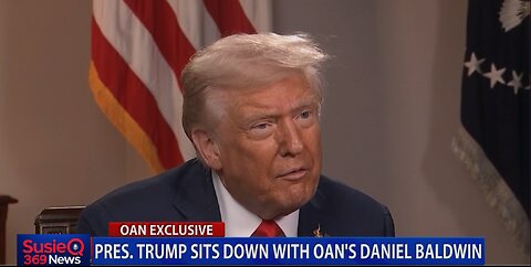 ONE ON ONE WITH PRESIDENT TRUMP ON OAN 