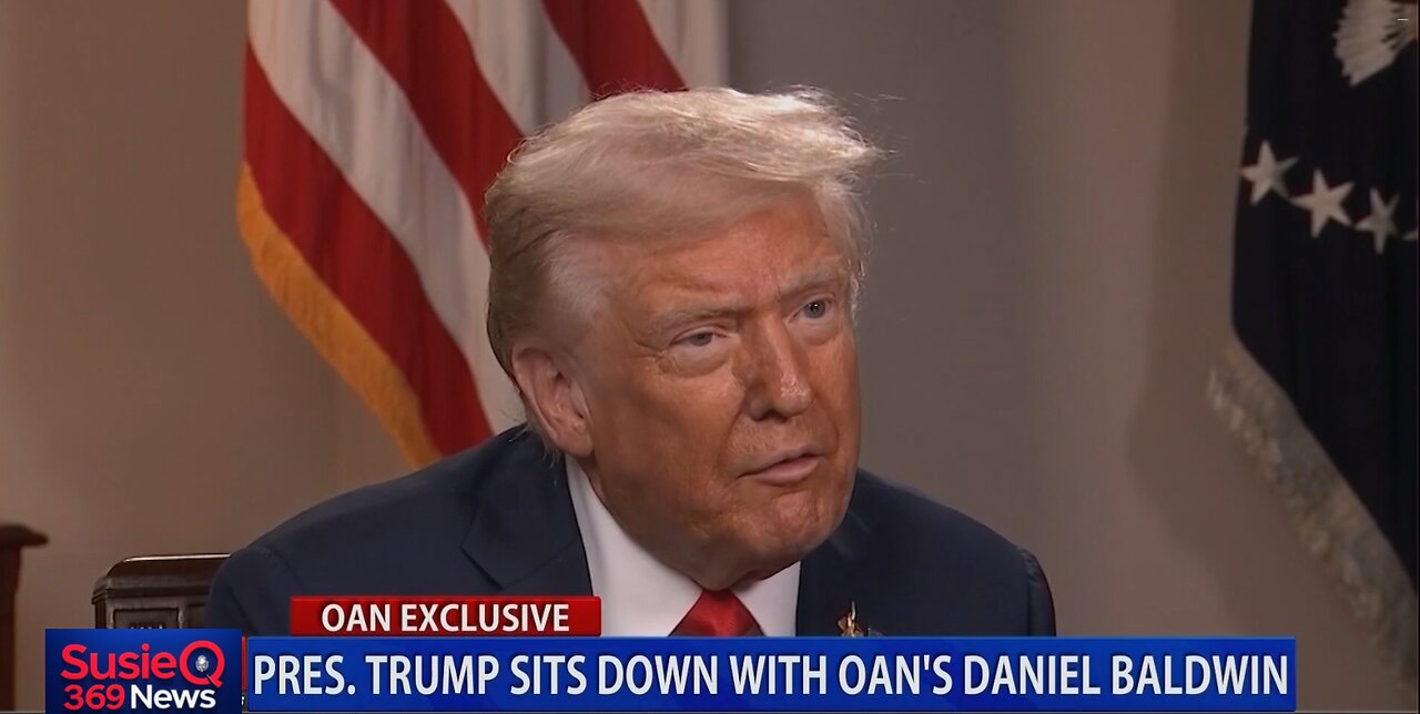ONE ON ONE WITH PRESIDENT TRUMP ON OAN