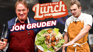 Tossing Coach Jon Gruden A Caesar Salad | What's For Lunch