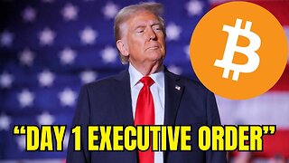 “Trump Expected To Sign On Day 1 Pro Bitcoin Executive Order”