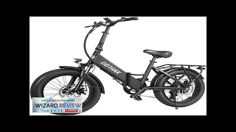 Gotrax 20" Folding Electric Bike with 55 Miles (Pedal-assist1) by 48V Battery Review