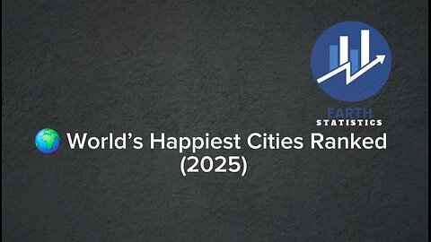 World’s Happiest Cities Ranked (2025)