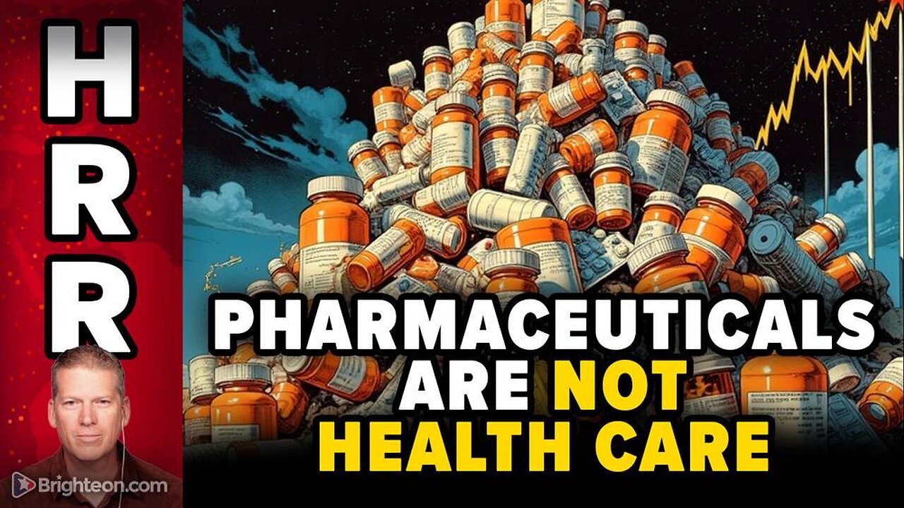 Pharmaceuticals are NOT health care, and making them cheaper won't make America HEALTHY again