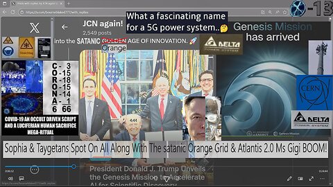 Sophia & Taygetans Spot On All Along With The satanic Orange Grid & Atlantis 2.0 Ms Gigi BOOM!
