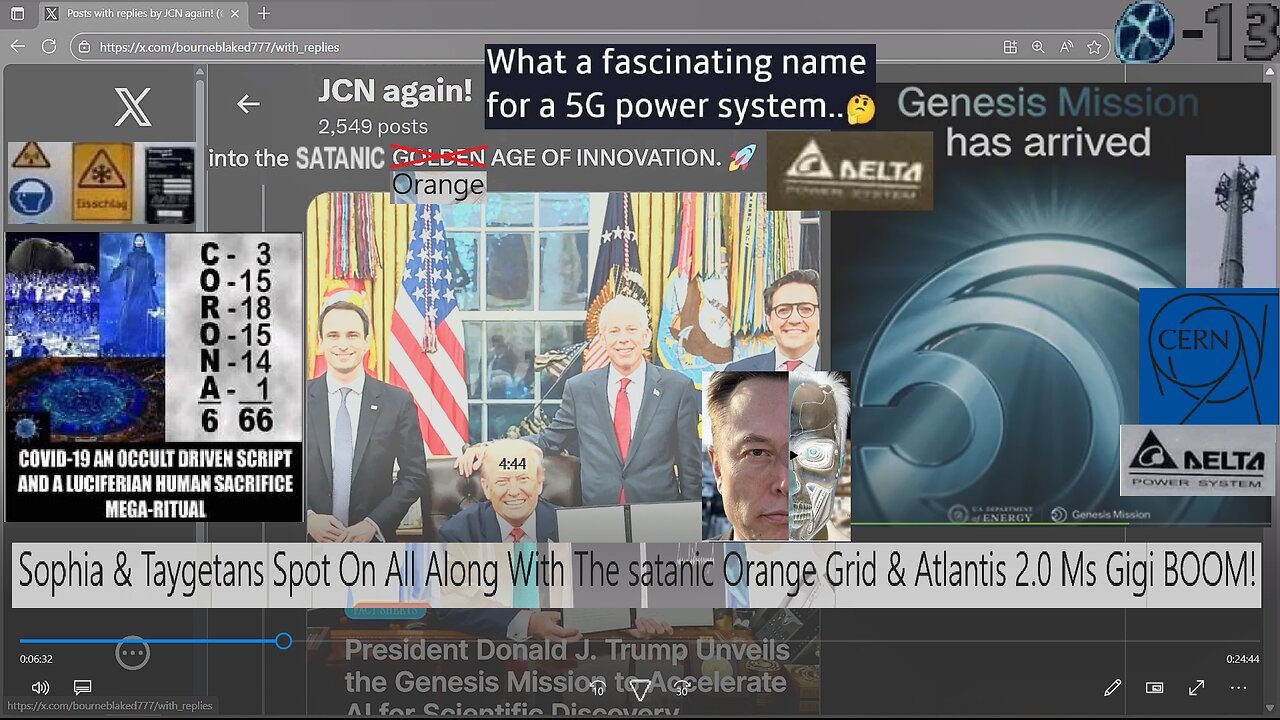 Sophia & Taygetans Spot On All Along With The satanic Orange Grid & Atlantis 2.0 Ms Gigi BOOM!