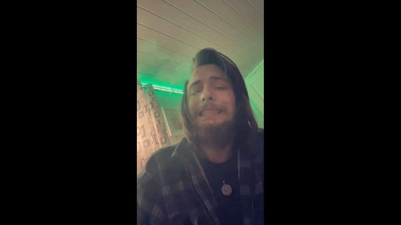 Sika smokes cig.. and listens to.. #marryonacross