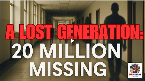 20 Million Missing: Gen Z Collapse; The Democrats' Latest Epstein Hoax Exposed