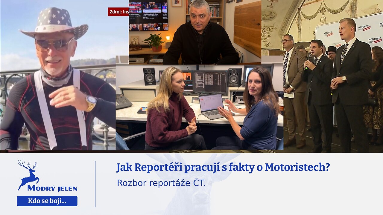 Rozbor reportáže ČT: Jak Reportéři pracují s fakty o Motoristech?