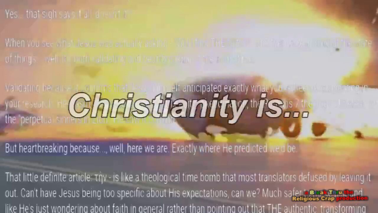 "THAT WHICH..." VS "WHOSOEVER..." _Break Through Religious Crap-Pt49 v2.0-C ( My Favorite Game)