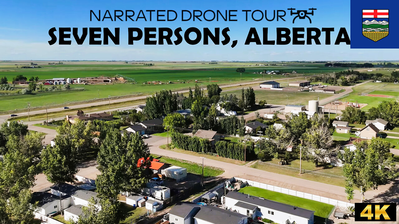 🚁 Seven Persons, Alberta 🌾 4K Drone