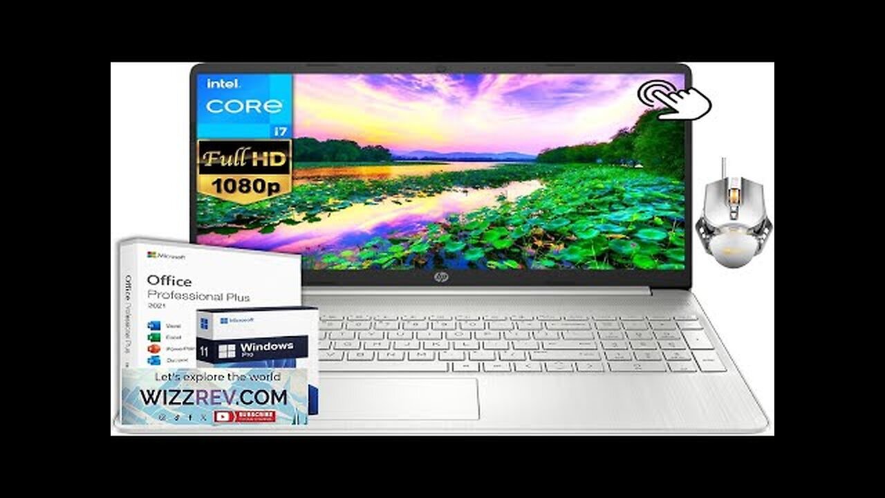 HP Newest Business Laptop 15.6" FHD Touchscreen with Microsoft Office Lifetime License Review