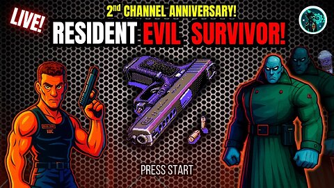 THE HATED RESIDENT EVIL SURVIVOR! - Van-Damme Returns - Channel Anniversary #live #residentevil