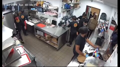 Clash breaks out at Fatburger — chaos caught on camera! #Fatburger #Fight #japd