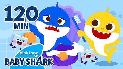 Baby Shark, Don't Hold it in! +Compilation Safe & Healthy Habits for Kids Baby Shark Official