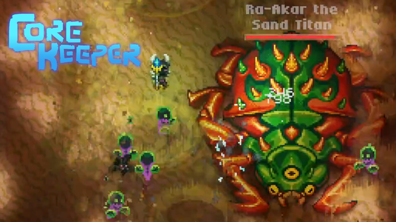 Core Keeper Boss (Solo) – Ra-Akar the Sand Titan
