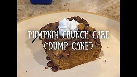 Pumpkin Crunch Dump Cake