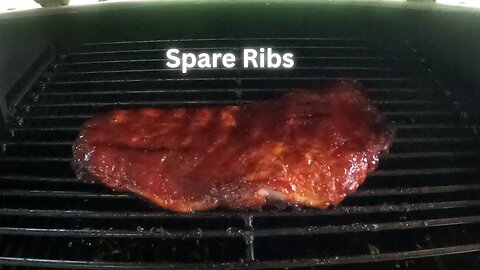 Spare Ribs On The Pellet Grill