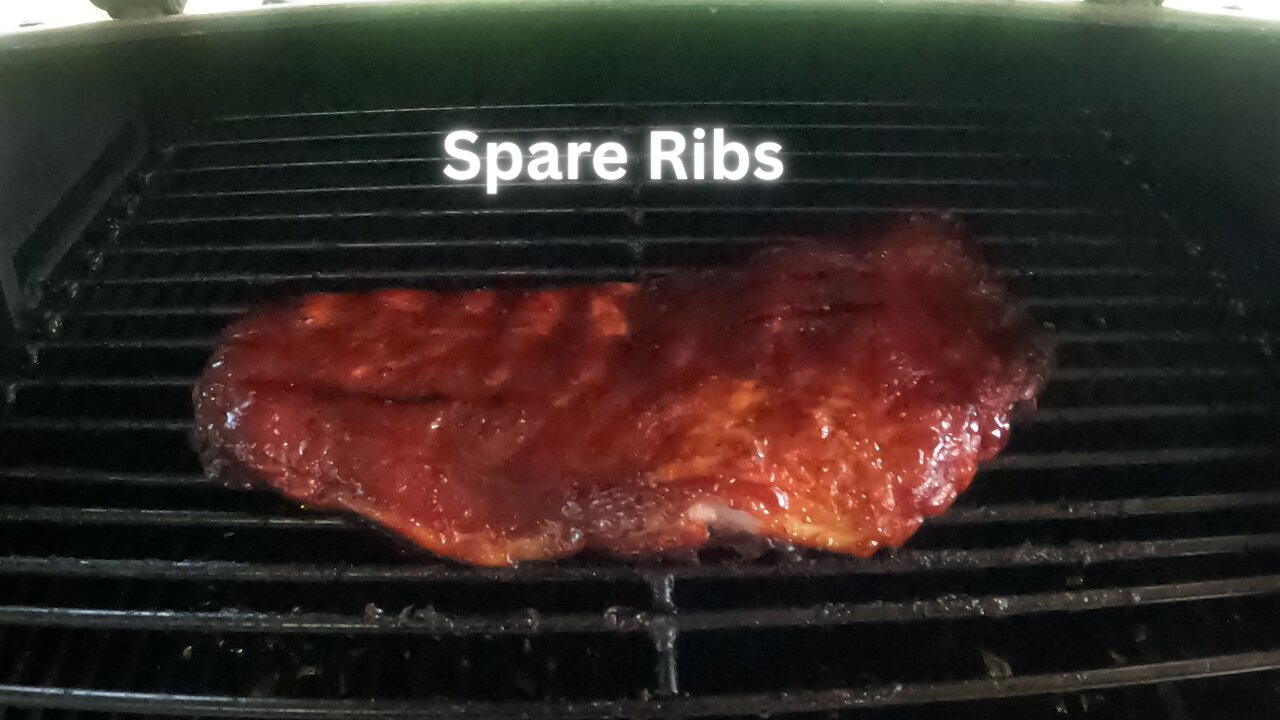 Spare Ribs On The Pellet Grill