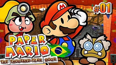 Paper Mario: A porta dos mil anos. Ep.[01] - Em busca de um tesouro lendário.