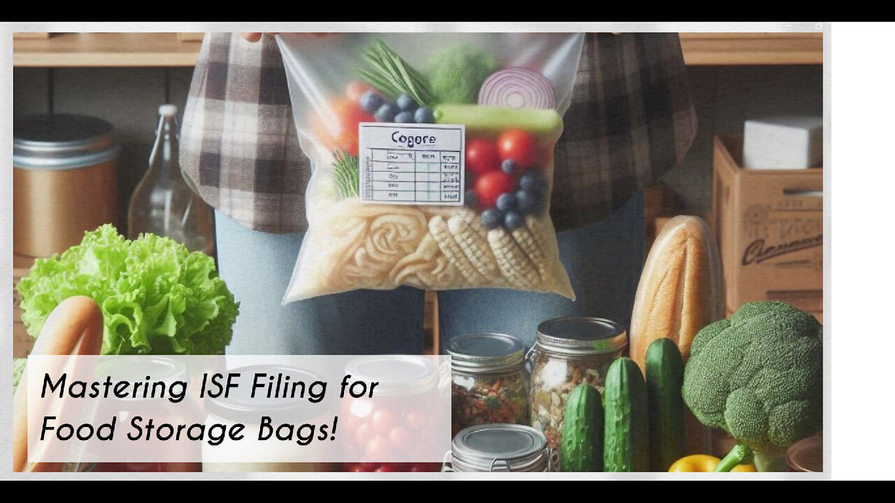 Mastering ISF Filing for Food Storage Bags: Essential Steps for Importers