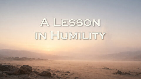 A Lesson in Humility