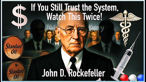 🧐 Unveiling the Hidden History~Rockefeller's Grip on Medicine & Media~ Watch This Twice❗️🇺🇸✔️