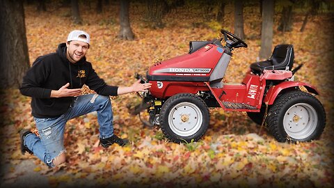 This Rare Honda Lawn Tractor Was Ahead of its Time