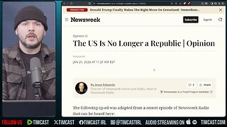 Woke Journalist Calls For People To RISE UP And REMOVE TRUMP | Tim Pool