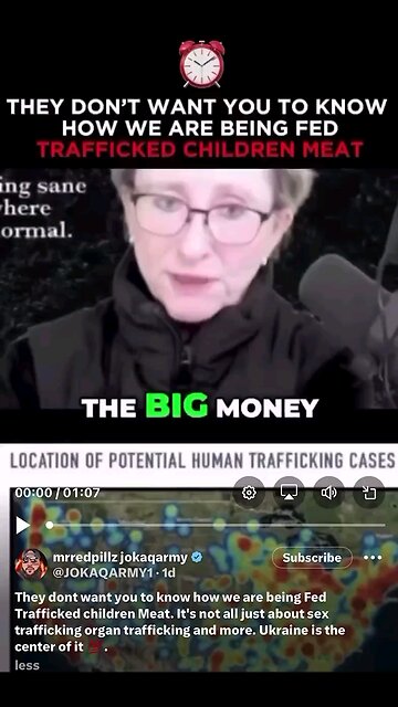 The Flesh Of Trafficked Children-Is Likely In The Food Supply